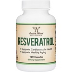 Double Wood Supplements Resveratrol [120 капсули]