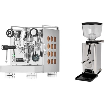 Set Rocket Espresso Appartamento Copper + ECM S-Automatik 64