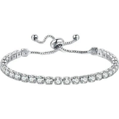 Gaira Náramok 3238 Silver červená