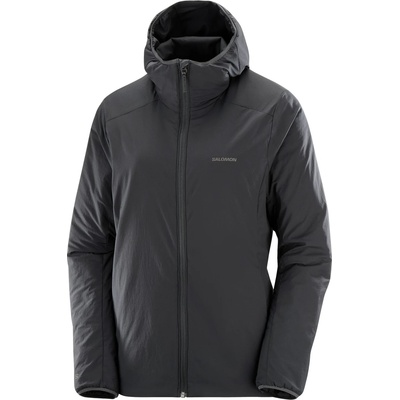 Salomon Дамско яке за бягане Salomon Women's Mountain Flex Jacket Hoodie Synthetic jacket - Deep Black - размер XXL (104-5341-0115)
