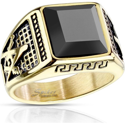 Steel Edge Pánský pečetní prsten 7130