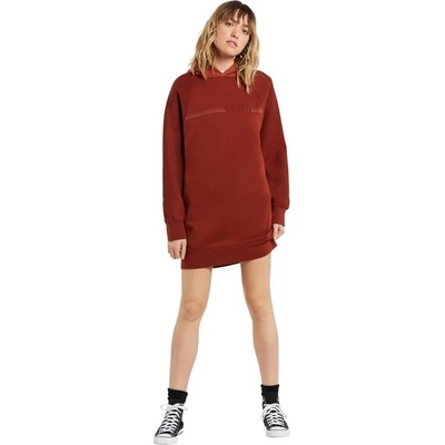 Volcom Needeet Dress Brick