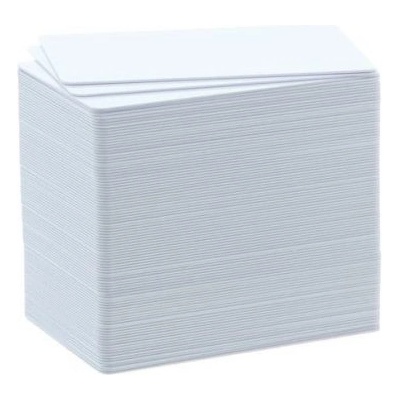 BADGY PVC Cards x100 - Thick (30mil - 0,76 mm) CBGC0030W
