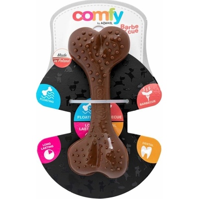 Comfy zubní kost barbecue 12,5 cm hnědá