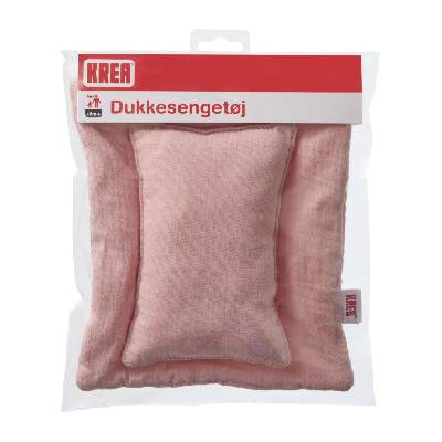 Doll Bed Linen, Rose Col. (36-2035)