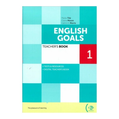 English Goals 1 Teacher’s Book + Digital Book + Online resources Pre-A1 (2024)