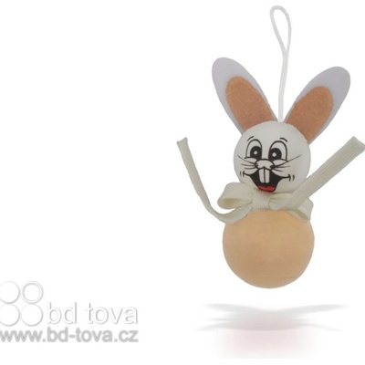 BD TOVA Zajíček béžová závěs 1 ks