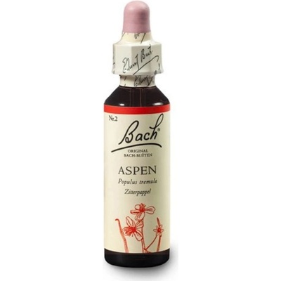 Bachovy esence Bachovy květové esence kapky Aspen Topol osika 20 ml