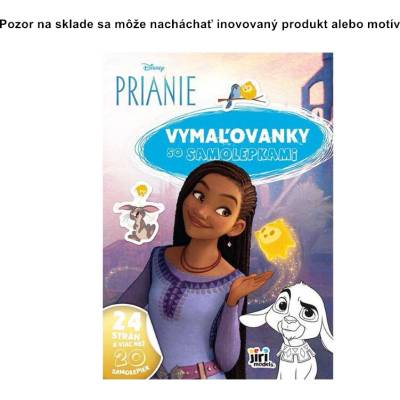 Omaľovánky A4 Prianie samolepky