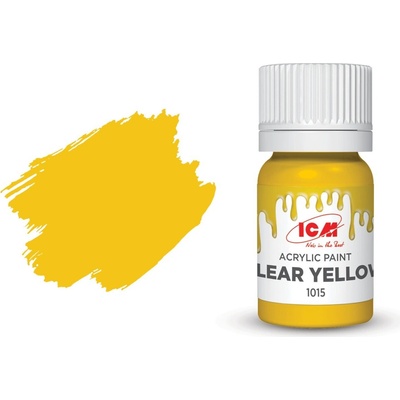 ICM Farba Clear Yellow 12ml