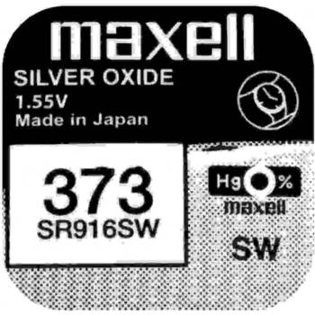 Image 1 of Maxell Бутонна батерия сребърна maxell sr916 sw -373-1.55v (sr916 sw)