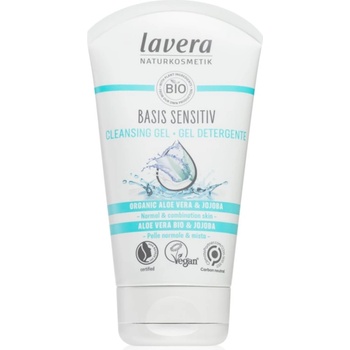 Lavera Basis Sensitiv лек почистващ гел за нормална към смесена кожа 125ml