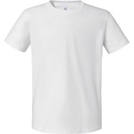 JERZEES 470y eco premium / Детска тениска от органичен памук - бяла xs (09470y00100)