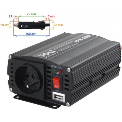 Volt Polska IPS-500 12V / 230V 350/500W