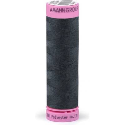 Polyesterové nitě návin 100 m Aspo Amann 1284 Pirate Black