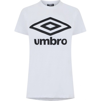 Image 1 of Umbro Тениска Umbro Women's Diamond Logo Regular Fit T-Shirt - White