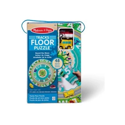 Melissa & Doug Пъзел за под 48 части - Melissa & Doug (31008)