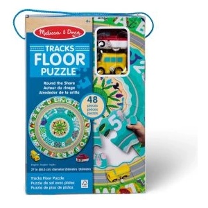 Melissa & Doug Пъзел за под 48 части - Melissa & Doug (31008)