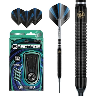 Winmau Sabotage Black 20g soft
