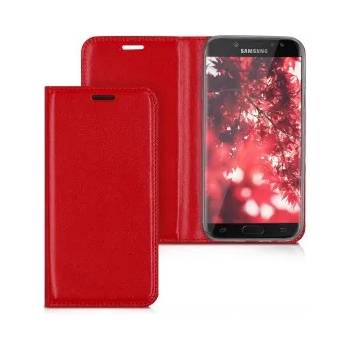 Image 1 of kwmobile Флип кейс за Samsung Galaxy J7 (2017) - червен