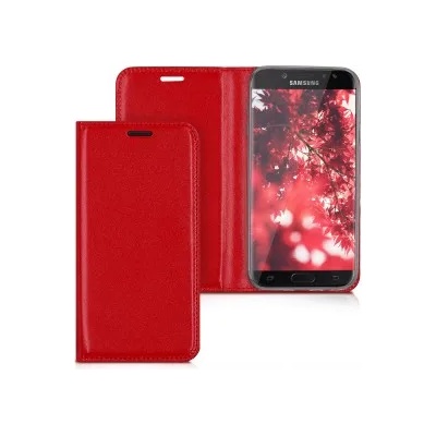 kwmobile Флип кейс за Samsung Galaxy J7 (2017) - червен
