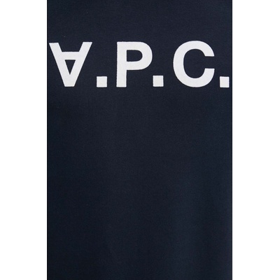 APC Памучен суичър A. P. C. hoodie standard grand vpc GOTS (COHBN.M27908)