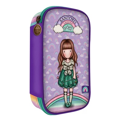 Santoro Пълен несесер с 1 отделение Santoro Gorjuss Be Kind To Our Planet