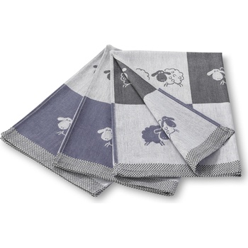 Wooline ovečka 50x70cm 3ks modrá