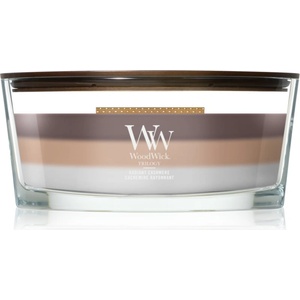 WoodWick Radiant Cashmere ароматна свещ с дървен фитил 453.6 гр