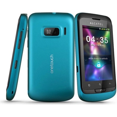 Kryt Alcatel OT-918 Cyber modrý