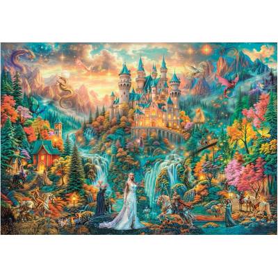 Clementoni - Puzzle Legends of the Hidden Realms - 2 000 piese
