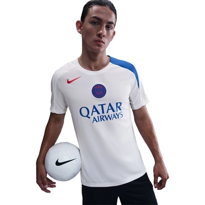 Nike PSG Strike Top 2025 2026 Mens - White/Blue