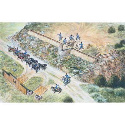 ITALERI Model Kit figurky 6031 FRENCH ARTILLERY SET NAP.WARS 1:72