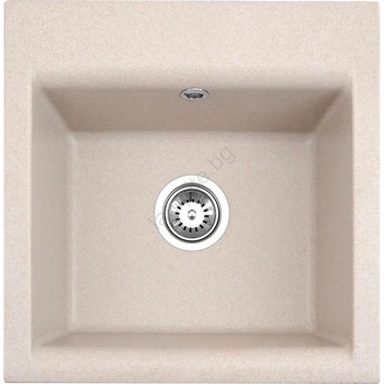 Alveus 1149111 - Кухненска мивка GEM 50x50 см гранит/бежов (AV0065)