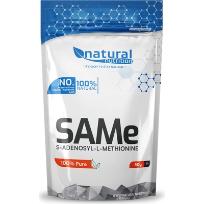 Natural Nutrition SAMe S-adenosyl-L-metionín prášok 50 g