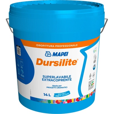 MAPEI Dursilite interiérová umývateľná farba na steny 1 l Biela