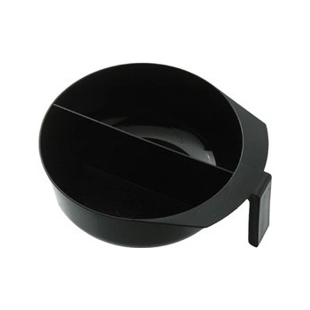 Bratt miska na farbu čierna veľká delená na dve časti