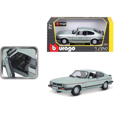 Bburago Plus Ford Capri 1982 light zelená 1:24