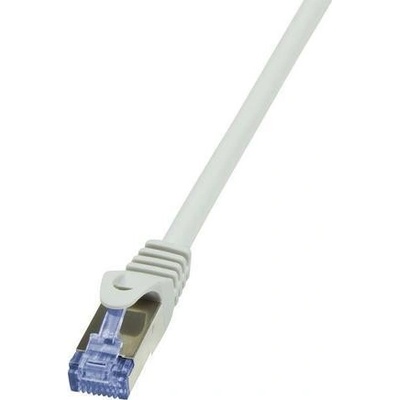 Logilink CQ3102S patch, kat.6A S/FTP PIMF, 15m, šedý