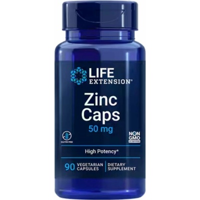 Life Extension Zinc Caps 50 mg 90 vege kapsúl