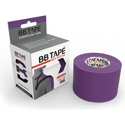 BB Tape kineziologický tejp fialová 5 cm x 5 m