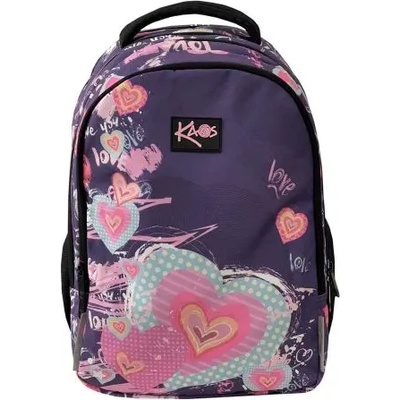 KAOS inlove раница ученическа раница 2в1