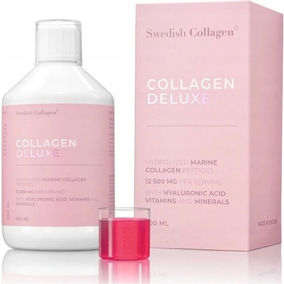 Swedish Collagen Deluxe 500 ml 12 500 mg + kyselina hyalurónová, biotín vit C