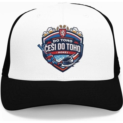 Češi Do Toho Erb Dospelý Čierna