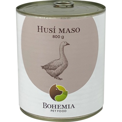 Bohemia Pet Food Husí maso ve vlastní šťávě 800 g