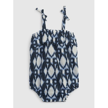 GAP Бебешко ленено щампосано боди GAP GAP | Sin | Момичешки | 50-62