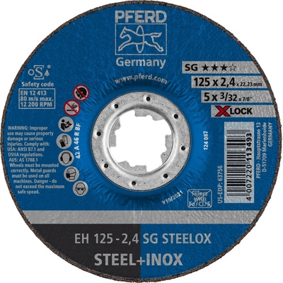 Pferd rezací kotúč 125 x 2,4 mm 61340125