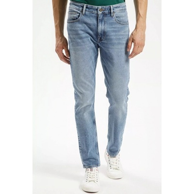 Cross Jeans pánské rifle Trammer E 169-124 Mid Blue