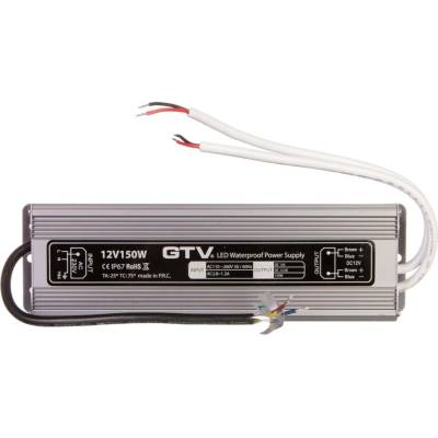 GTV Voděodolný LED napájecí zdroj 150W IP67 DC 12V (LD-WZA150W-NW)