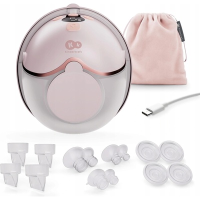 Kinderkraft Bezdrôtový Elektrický Dojčenský Prístroj MAMAFLOW Hands Free